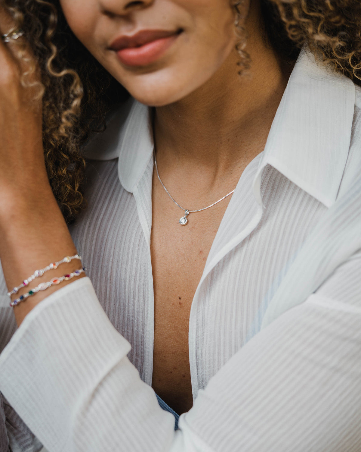 Sterling Silver Light Box Chain