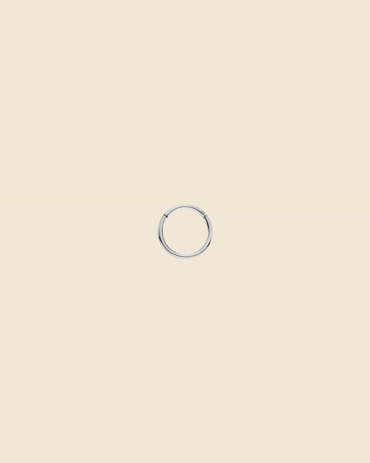 Surgical Steel Hinged Segment Ring